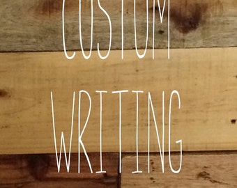 Custom Writing
