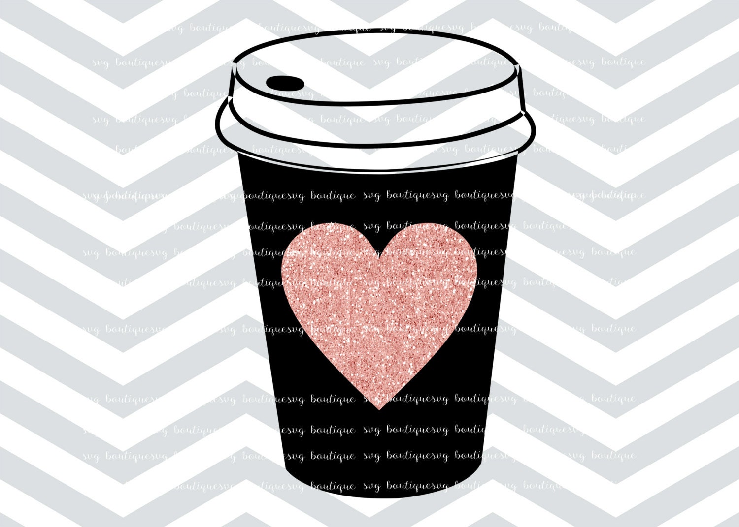 Coffee Cup SVG File Coffee SVG Heart Funny Svg Vector