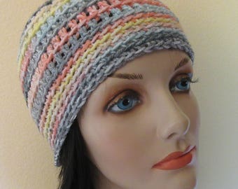 Pastel Beanie, Snow Hat, Cold Weather Hat, Hockey Mom, Ice Skating, Snow Playing, Ski Hat