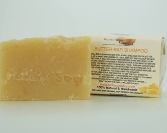 1 piece Butter Bar Shampoo & Conditioner, 100% Natural Handmade 65g