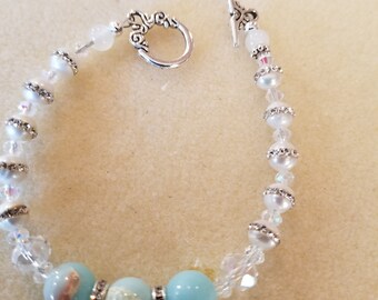 Baby Blue Jasper Bracelet
