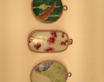 Pottery Shard Pendants Lot #5