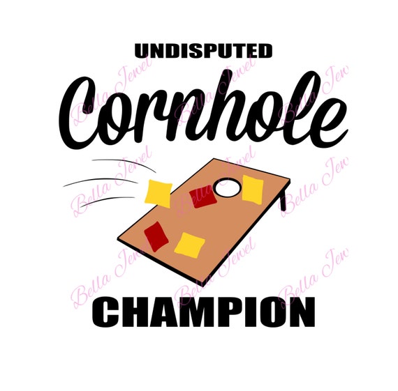 Cornhole SVG Cornhole Champion svg Cornhole board svg svg