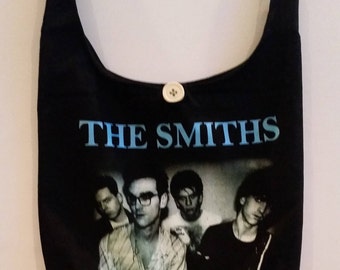 New † THE SMITHS† - BLUE - Tote Messenger Bag