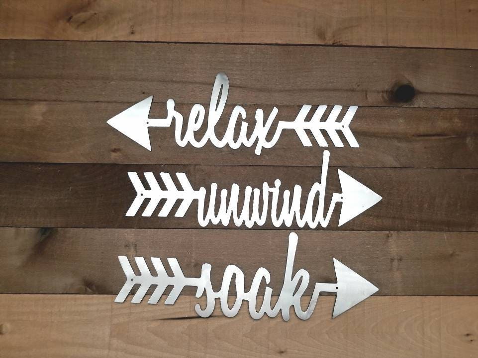 relax unwind sign