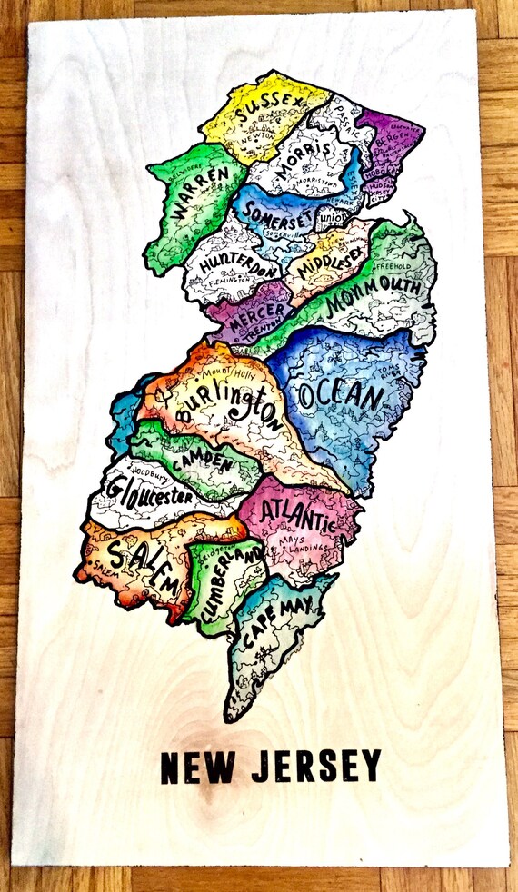 New Jersey Map