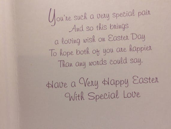 vintage magic moments easter card special son and his dear