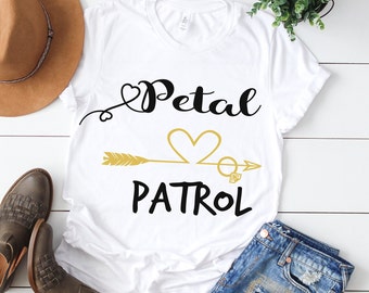 Petal Patrol svg, Wedding svg, Bride svg, Flower girl svg, Bridal svg, Team Bride svg, Bridal svg, Woman svg, Shirt, Svg, DXF, Png, Pdf, Eps