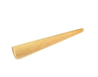 Proops 7" Jewellers Wooden Ring Stick, Shaping Mandrel, Triblet, Hammering Forming Tool. (J1295) Free UK Postage