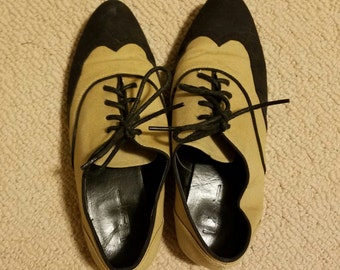 Vintage Colorblock Oxford Loafer Shoes 7