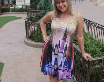 Magic Kingdom dress inspired by nightly fireworks and happily ever afters!