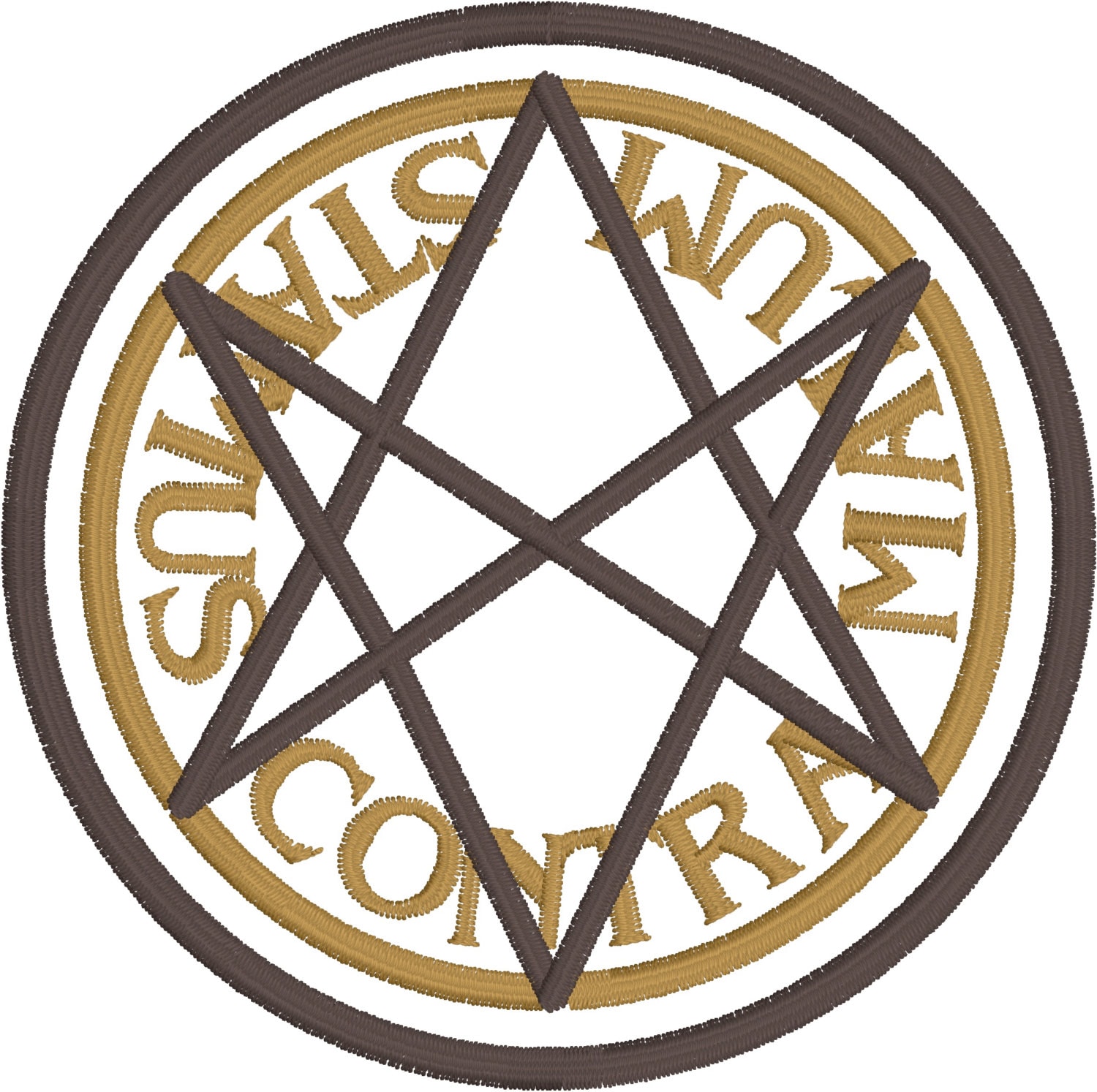 Supernatural men of letters sigils machine embroidery design Supernatural men of letters sigils machine embroidery design