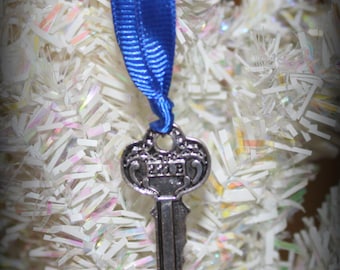 Sherlock Holmes 221B House Key Christmas Ornament