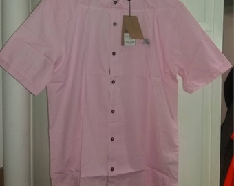 Burberry, Burberrys, Prorsum XL Pink Button down dress shirt