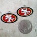 San Francisco 49ers, Charm, charms, Football, Sports, Component
