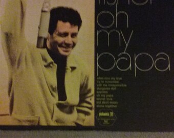 1964 Eddie Fisher 33 LP "Oh My Papa" Album