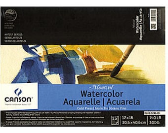 Canson Montval Watercolor Paper (12 in. X 16 in.)