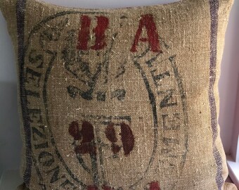 Authentic Italian Grain Sack Pillows