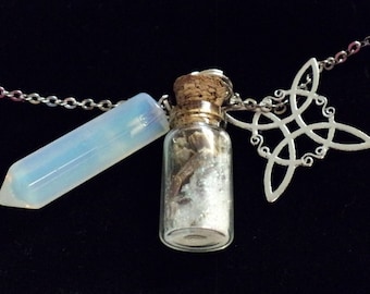 Moonstone- Intuition, psychic ability,and protection