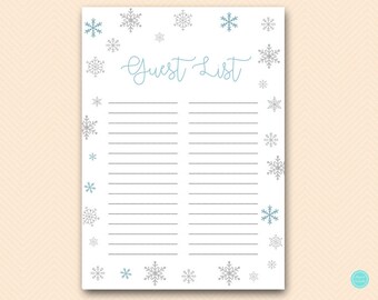 baby shower gift tracker