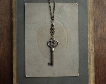 Antique Skeleton Key Necklace - Significance No. 061