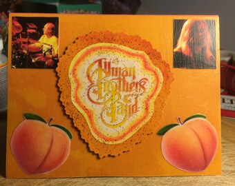 Allman Brothers Band - Eat A Peach (Decoupaged/3D) Card