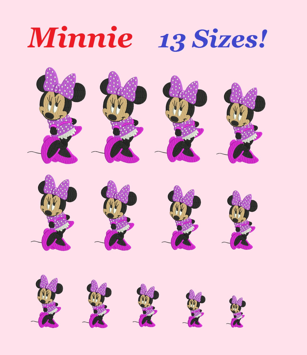 zoom with disegni di minnie