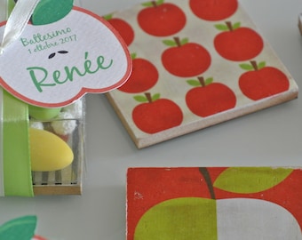 Favor Kit with customizable magnet for baptism/communion/Confirmation
