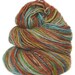 Handspun Yarn handdyed yak and superfine merino wool
