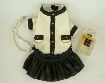 Dog dress dog jacket small dog clothing clothes for dog Yorkshire Terrier clothing Chihuahua dress