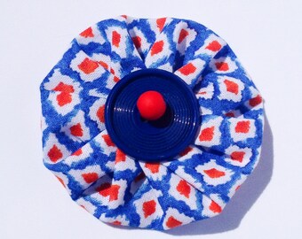 "The magic of the blue" theme hair clip
