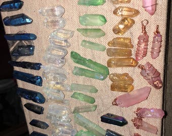 Angel Aura Quartz pendant