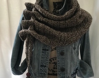 Keyhole scarf / Row scarf