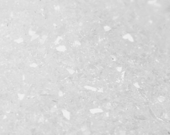 White German Glass Glitter art glitter craft glitter decoration glitter glass glitter artist glitter german glitter - 311-9-WH