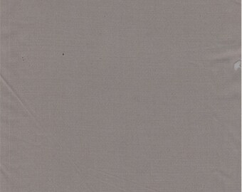 Taupe Wool Gab, Fabric By The Yard