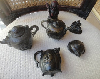 Vtg Asian Incense burners and more