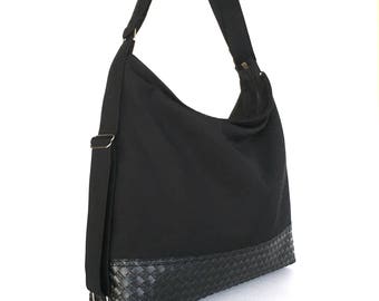 Convertible hobo purse,convertible backpack,travel backpack,Black backpack, office purse,backpack purse, convertible shoulder bag,sisoibags