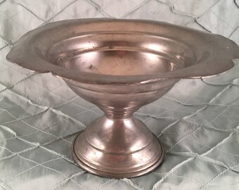 Vintage Salem Pewter Footed Bowl