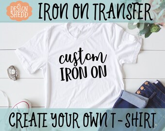 Custom Iron On | Iron On Transfer | Iron On Name | Iron On Letters | Iron On Numbers | Iron On Custom | Custom Iron Ons | Heat Transfer