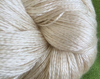 LACE Undyed Yarn, Silk Bamboo Lace Yarn, Silk Bamboo Gossamer Yarn, Cobweb Yarn, Bamboo Yarn, Silk Yarn