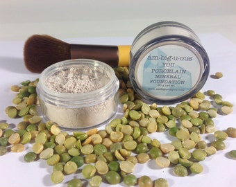 Porcelain Mineral Foundation- Matte Finish-All Natural/Vegan