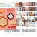 PDF Crochet Pattern, Japanese eBook, Cute Motifs and Edgings, Instant download, No.018