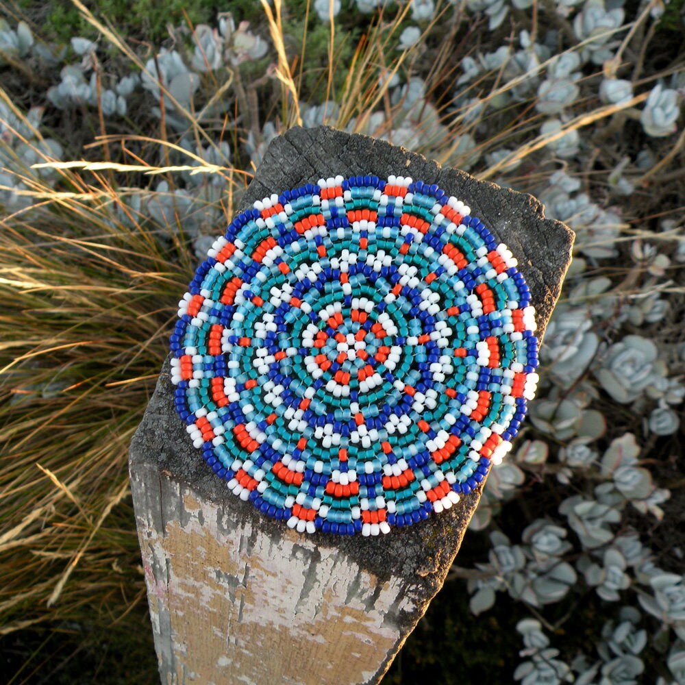 Beaded Coaster Tutorial Seed Bead Tutorial Bead Pattern