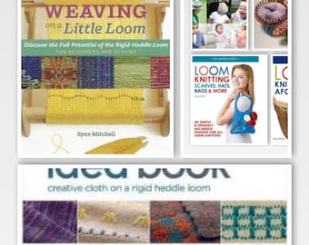 Weaving Books All Types - Rigid Heddle, Inkle, Tapestry Super Fast Shipping!