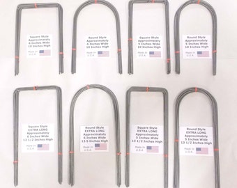 Replacement Croquet Wickets / Hoops Full Set of 9