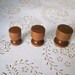 Italy Wood knobs in high quality. light walnut wood. natural wood knob.Diam. mm.30, base mm. 30, total height knob mm.38. art. 374