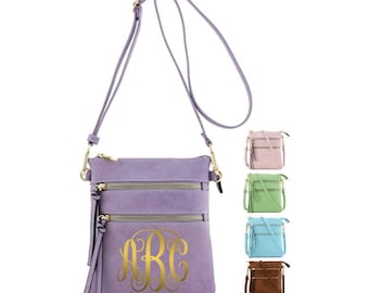 Custom Purse Monogram Purse Crossbody Bag CustomCrossbody Bag Womans Bag Woman Purse Girl Purse Women Gift Woman Gift Mothers Day Gift Purs