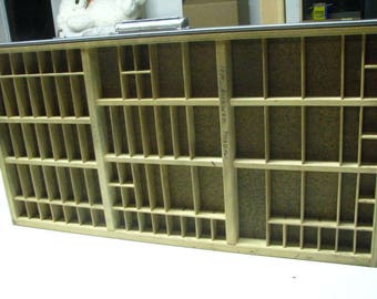 Vintage Printer Drawer, Letterpress Tray. 174