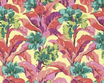 OOP PWAB147 Amy Butler Bright Heart Tropicanna Peach Floral Quilting 18" BTHY Rowan Westminster Free Spirit Quilt Sewing Cotton Fabric Rare