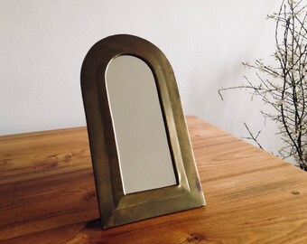 Mirror curved brass - Morocco
